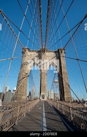 Brooklyn Bridge Stockfoto