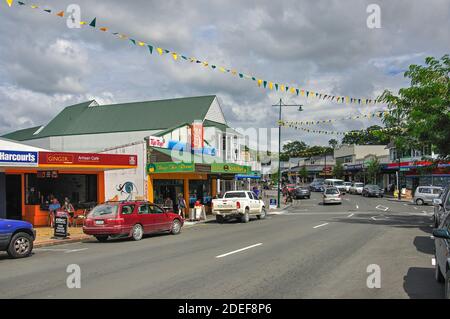 Queen Sie Street, Warkworth, Region Auckland, Nordinsel, Neuseeland Stockfoto