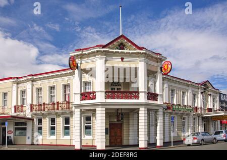 Das Grand Hotel, Bankgasse, Whangarei, Region Northland, Nordinsel, Neuseeland Stockfoto