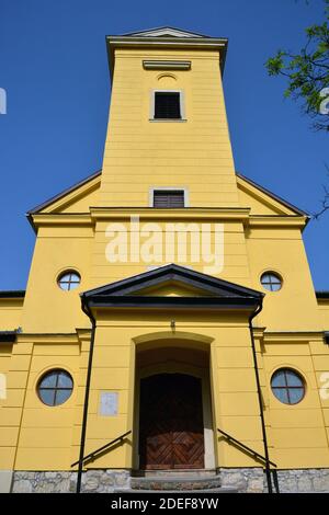 Römisch-katholische Kirche der Jungfrau Maria, Biatorbágy, Kreis Pest, Ungarn, Magyarország, Europa Stockfoto