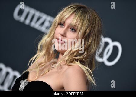 Miley Cyrus nimmt an der Weltpremiere von Walt Disney Studios Motion Pictures 'Avengers: Endgame' im Los Angeles Convention Center am 22. April 2019 in Los Angeles, CA, USA Teil. Foto von Lionel Hahn/ABACAPRESS.COM Stockfoto