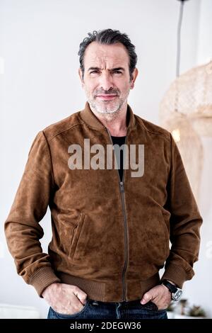 NO WEB NO APPS IN FRANCE UNTIL MAY 31 - der Oscar-prämierte französische Schauspieler Jean Dujardin posiert für Bilder im JW Marriott während der 72. Filmfestspiele von Cannes am 15. Mai 2019 in Cannes, Frankreich. Foto von Lionel Hahn/ABACAPRESS.COM Stockfoto