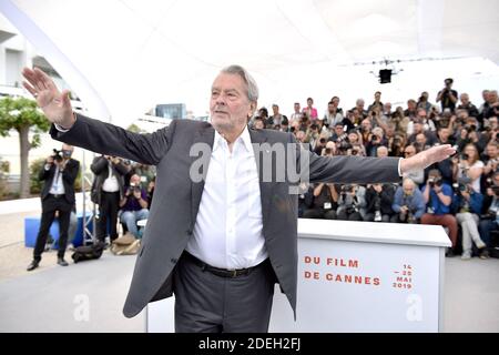 Alain Delon nimmt an der Fotoschau für die Palme D'Or D'Honneur Teil, die am 19. Mai 2019 in Cannes, Frankreich, stattfindet. Foto von Lionel Hahn/ABACAPRESS.COM Stockfoto