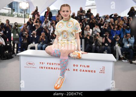 Victoria Bluck nimmt an der Fotoschau für 'Young Ahmed (Le Jeune Ahmed)' Teil, die am 21. Mai 2019 im Rahmen des 72. Internationalen Filmfestivals in Cannes stattfindet. Foto von Lionel Hahn/ABACAPRESS.COM Stockfoto