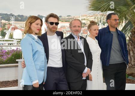 Lea Seydoux, Antoine Reinartz, Arnaud Desplechin, Sara Forestier, Roschdy Zem Teilnahme an der Fotoaufnahme von Roubaix, Une Lumiere während des 72. Cannes Film Festival in Cannes, Frankreich am 23. Mai 2019. Foto von Julien Reynaud/APS-Medias/ABACAPRESS.COM Stockfoto