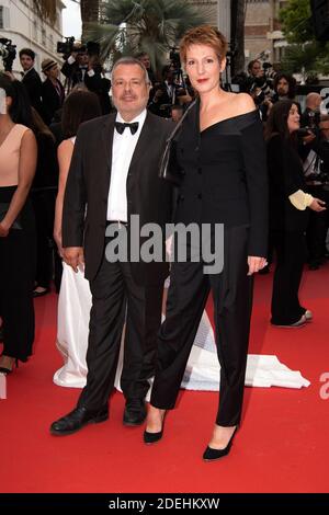 Natacha Polony und ihr Mann Perico Legasse besuchen die Vorführung von Sibyl während der 72. Filmfestspiele von Cannes am 24. Mai 2019 in Cannes, Frankreich.Foto von David Niviere/ABACAPRESS.COM Stockfoto