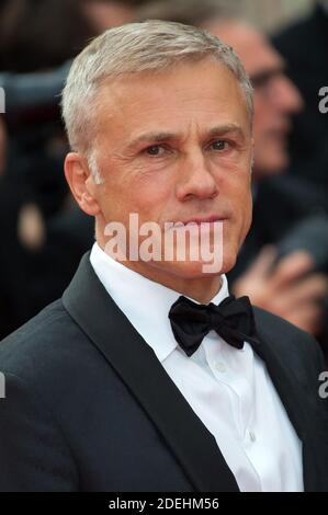 Christoph Waltz kommt auf den roten Teppich der 'Sibyl'-Vorführung, die am 24. Mai 2019 im Palais des Festivals in Cannes, Frankreich, im Rahmen der 72. Filmfestspiele von Cannes stattfand. Foto von Nicolas Genin/ABACAPRESS.COM Stockfoto