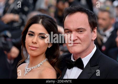 Daniella Pick, Quentin Tarantino bei der Abschlussfeier der 72. Filmfestspiele von Cannes am 25. Mai 2019 in Cannes, Frankreich. Foto von Julien Reynaud/APS-Medias/ABACAPRESS.COM Stockfoto