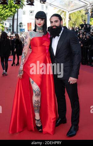 Eloise von Velvet und David Michigan bei der Abschlussfeier Red Carpet im Rahmen der 72. Internationalen Filmfestspiele von Cannes am 25. Mai 2019 in Cannes, Frankreich. Foto von Aurore Marechal/ABACAPRESS.COM Stockfoto