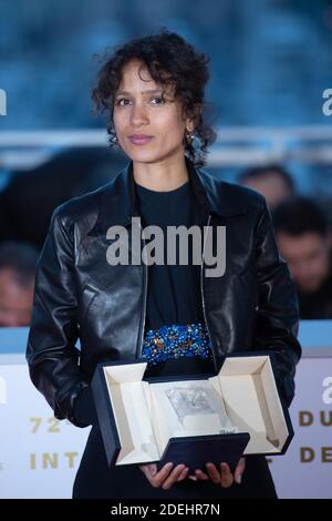 Mati Diop, Gewinner des Grand Prix Award für den Film Atlantique Teilnahme an der Winners Photocall im Rahmen der 72. Internationalen Filmfestspiele Cannes in Cannes, Frankreich am 25. Mai 2019. Foto von Aurore Marechal/ABACAPRESS.COM Stockfoto