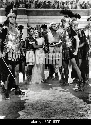 Robert Taylor, Deborah Kerr, 'Quo Vadis' (1951) MGM / Dateireferenz # 34000-835THA Stockfoto