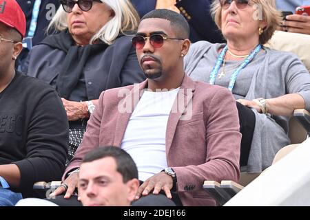 Malcom Filipe Silva de Oliveira nimmt an der 2019 French Tennis Open - Tag vier bei Roland Garros am 29. Mai 2019 in Paris, Frankreich. Foto von Laurent Zabulon/ABACAPRESS.COM Stockfoto