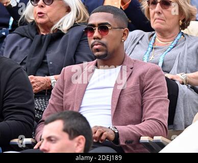 Malcom Filipe Silva de Oliveira nimmt an der 2019 French Tennis Open - Tag vier bei Roland Garros am 29. Mai 2019 in Paris, Frankreich. Foto von Laurent Zabulon/ABACAPRESS.COM Stockfoto