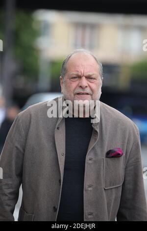 Der Anwalt des Bürgermeisters von Levallois-Perret Patrick Balkany, Eric Dupond-Moretti, kam am 11. Juni 2019 beim Gericht im Palais de Justice in Paris an. Foto von ABACAPRESS.COM Stockfoto