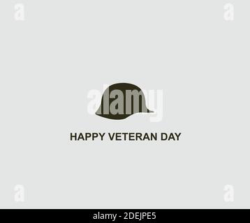 Design über glückliche Veteranen Tag Stock Vektor