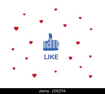 Design über den Hintergrund wie Stock Vektor