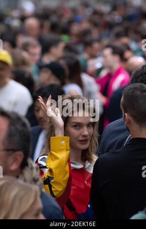 Natalia Vodianova nimmt an der Louis Vuitton Herrenmode Frühjahr Sommer 2020 im Rahmen der Paris Fashion Week in Paris, Frankreich am 20. Juni 2019 Teil. Foto von Aurore Marechal/ABACAPRESS.COM Stockfoto