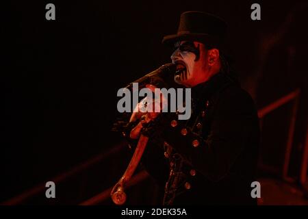 King Diamond spielt live auf der Bühne während des Hellfest Open Air Festivals am 21. Juni 2019 in Clisson, Frankreich Foto von Julien Reynaud/APS-Medias/ABACAPRESS.COM Stockfoto