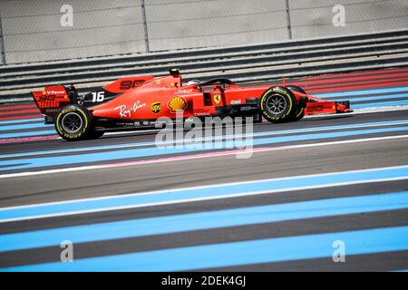 Charles Leclec (Scuderia Ferrari) fährt während des Grand Prix de France 2019, Le Castellet, Frankreich, am 23. Juni 2019. Foto von Marco Piovanotto/ABACAPRESS.COM Stockfoto