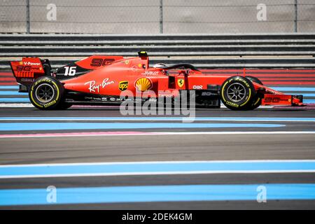 Charles Leclec (Scuderia Ferrari) fährt während des Grand Prix de France 2019, Le Castellet, Frankreich, am 23. Juni 2019. Foto von Marco Piovanotto/ABACAPRESS.COM Stockfoto