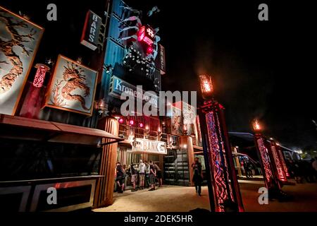 Allgemeine Atmosphäre beim Hellfest Open Air Festival am 23. Juni 2019 in Clisson, Frankreich Foto von Julien Reynaud/APS-Medias/ABACAPRESS.COM Stockfoto