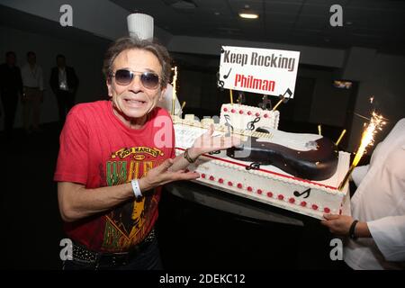 Exclusif - Philippe manöver fete son anniversaire lors du concert Rockin' 1000 au Stade de France a St-Denis, France, le 29 juin 2019. Foto von Jerome Domine/ABACAPRESS.COM Stockfoto
