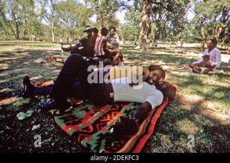 Foto der 1970er Jahre (1972) - White Rock Lake (Dallas) Stockfoto