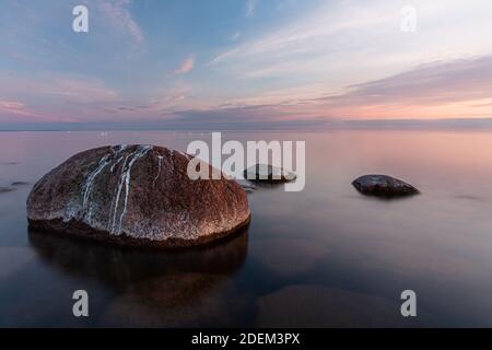 Seenlandschaft Stockfoto