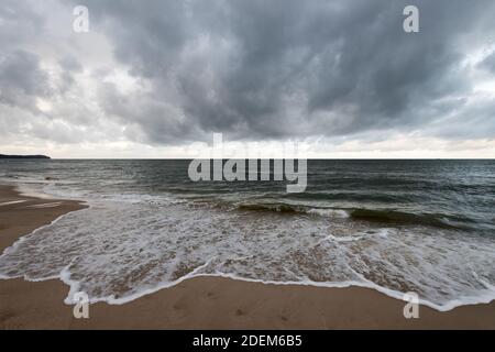 Strand in Wladyslawowo, Polen. 22. November 2020 © Wojciech Strozyk / Alamy Stockfoto Stockfoto