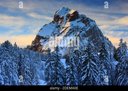 Geographie / Reisen, Schweiz, Blick vom Kronberg, Appenzell, Additional-Rights-Clearance-Info-not-available Stockfoto