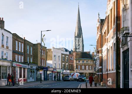 Church Street, Stoke Newington, im London Borough of Hackney, North London, Großbritannien Stockfoto
