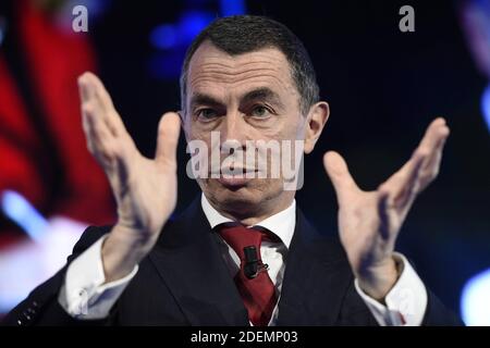 Fotorepertoire, Italien. Dezember 2020. Rom, 06. März 2018 Jean Pierre Mustier, CEO UniCredit, während der 21. Fabi ph. © Luigi Mistrulli (Rom - 2018-03-06,) PS das Foto kann in Übereinstimmung mit dem Kontext verwendet werden, in dem es aufgenommen wurde, und ohne die diffamierende Absicht des Dekorums der vertretenen Personen nur redaktionelle Verwendung Kredit: Unabhängige Fotoagentur/Alamy Live News Stockfoto