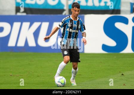 30. November 2020; Arena de Gremio, Porto Alegre, Brasilien; Brasilianische Serie A, Gremio gegen Goias; Ferreirinha von Gremio Stockfoto