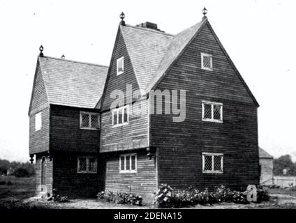 Broadhearth, Saugus Ironworks House möglicherweise die Residenz des Eisenwerks Manager. Stockfoto