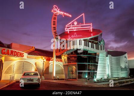 USA, Nevada, Clark County, Las Vegas, Liberace Museum Stockfoto