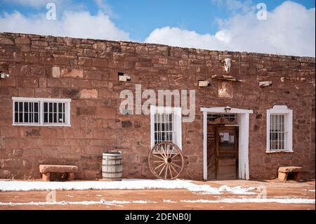 USA, Südwesten, Arizona, Navajo Indianerreservat, Hubbell Trading Post, National Historic Site Stockfoto