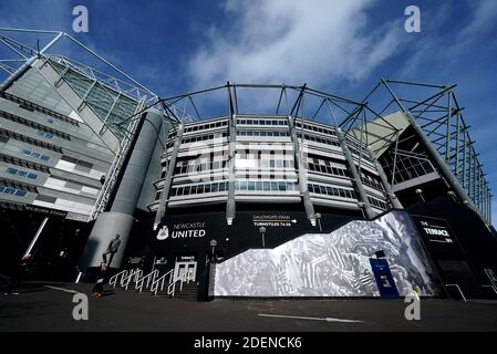Datei Foto vom 14-03-2020 von St James' Park, Heimstadion des Newcastle United Football Club. Stockfoto