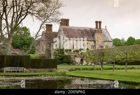 Rudyard Kiplings Haus, 'Bateman's', Burwash, East Sussex, England. National Trust Eigentum. Stockfoto