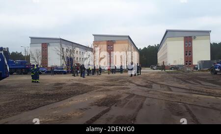Bundeswehr Truppenlager Werdeck, Werdecker Forst 1, 02957 Krauschwitz Stockfoto