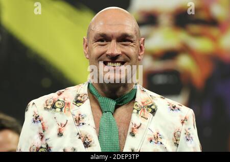 Dateifoto vom 23-02-2020 von Tyson Fury. Stockfoto