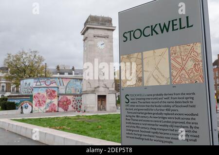 Das Violette Szabo Memorial im Stockwell Memorial Garden in South London. Foto von Sam Mellish Stockfoto