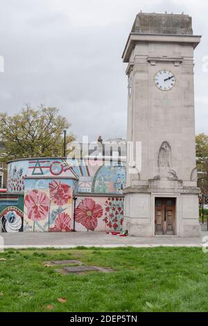 Das Violette Szabo Memorial im Stockwell Memorial Garden in South London. Foto von Sam Mellish Stockfoto