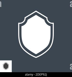 Schild Vektor Icon Stock Vektor