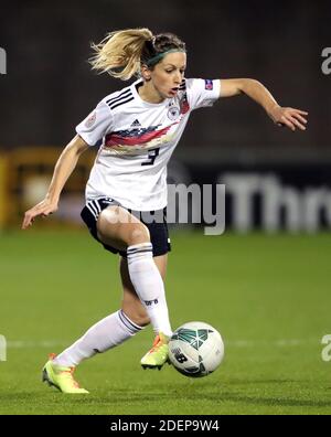 Deutschlands Kathrin Hendrich beim UEFA Women's Euro 2021 Qualifying Group I Spiel im Tallaght Stadium, Dublin, Irland. Stockfoto