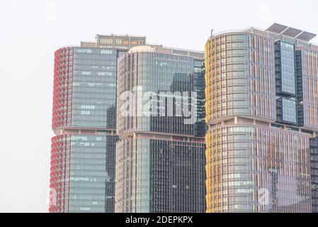 Stadtbild von Sydney von Darling Habrour, Australien Stockfoto