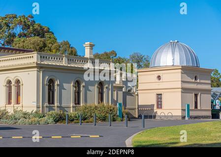 Melbourne Observatorium in königlichen botanischen Gärten in Australien Stockfoto