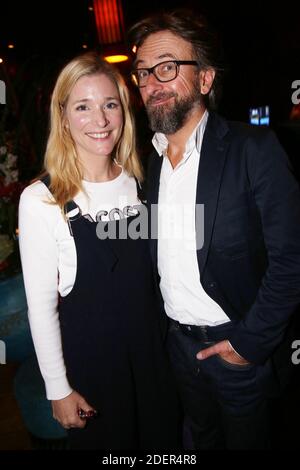 Natacha Regnier et son compagnon Alex Jaffray lors de l'After Party du Film 'Mon Chien stupide', au Buddha Bar organisé par five eyes Produktion A Paris, France le 22 Octobre 2019. Foto von Jerome Domine/ABACAPRESS.COM Stockfoto