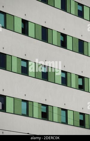 Moderne Architektur Manchester Stockfoto