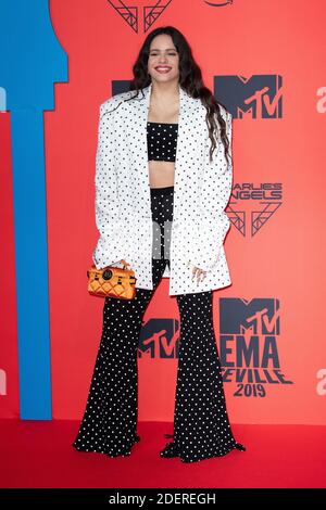 Rosalia nimmt an der MTV EMAS 2019 auf der FIBES Konferenz- und Ausstellungszentrum am 03. November 2019 in Sevilla, Spanien, Teil. Foto von David Niviere/ABACAPRESS.COM Stockfoto