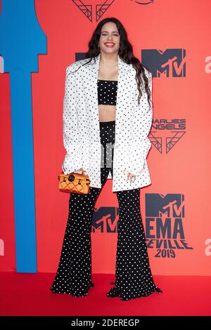 Rosalia nimmt an der MTV EMAS 2019 auf der FIBES Konferenz- und Ausstellungszentrum am 03. November 2019 in Sevilla, Spanien, Teil. Foto von David Niviere/ABACAPRESS.COM Stockfoto